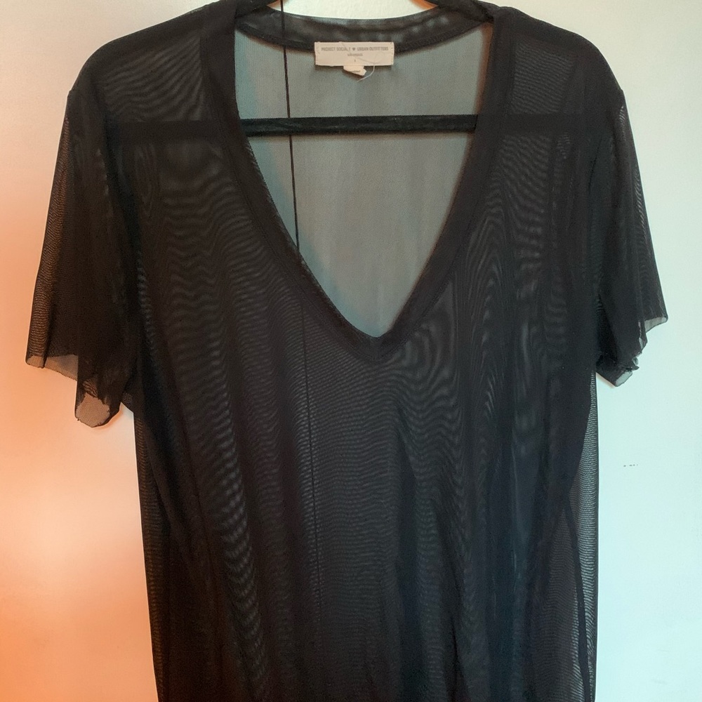 Urban outfitters mesh shirt